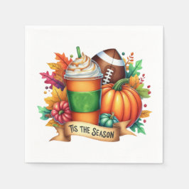 Die Jahreszeit Serviette