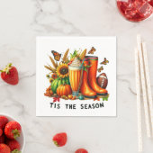 Die Jahreszeit Serviette (Beispiel)