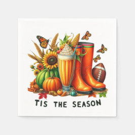 Die Jahreszeit Serviette