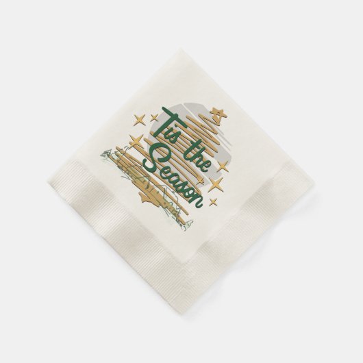 Die Jahreszeit Serviette (Ecke)