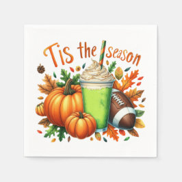 Die Jahreszeit Serviette