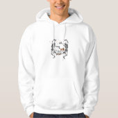 Die Jahreszeit, um Spooky Halloween unheimlich Ti Hoodie (Vorderseite)