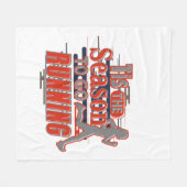 Die Jahreszeit zum Feiern Fleecedecke (Vorderseite (Horizontal))