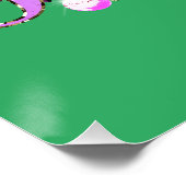 Die Jahreszeit zum Sparkeln Poster (Ecke)