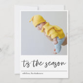 Die Jahreszeit | Zwei Fotos | Happy Holiday (Vorderseite)