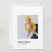 Die Jahreszeit | Zwei Fotos | Happy Holiday (Rückseite)