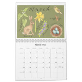 Die Jahreszeiten Kalender (Mär 2027)