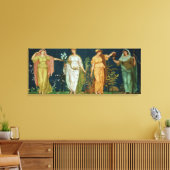 Die Jahreszeiten Leinwanddruck (Insitu (Wohnzimmer))