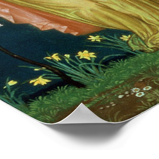 Die Jahreszeiten Poster (Ecke)