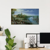 Die jährliche Pfarrmesse in Schelle, 1614 Poster (Heimbüro)