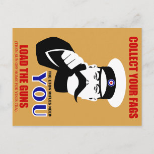 Die Jam Mod Target Lord Kitchener-Postkarte Postkarte