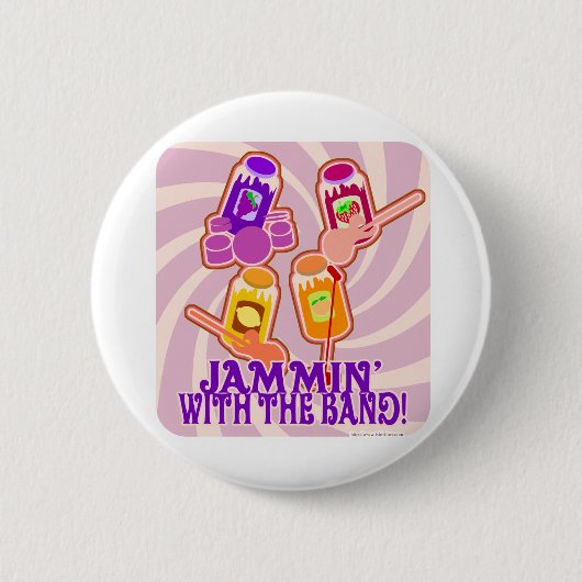 Die Jammin-Jam-Band Button (Vorderseite)
