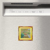 Die Japan-Brücke, Monet, Magnet (In Situ (Geschirrspüler))