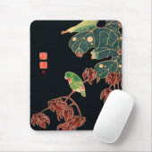Die japanische Abbildung des Paroquet-Buntbarts Mousepad (Mit Mouse)