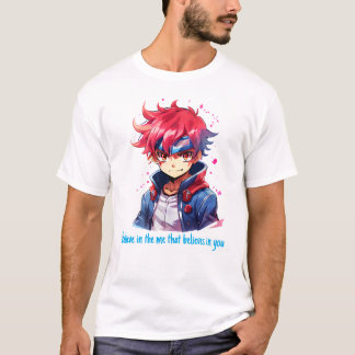 Die japanische Anime glaubt an das Ich T-Shirt