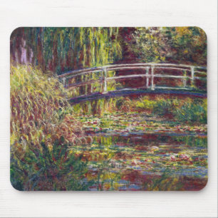 Die japanische Brücke Claude Monet cool, alt, Mei Mousepad