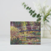 Die japanische Brücke Claude Monet cool, alt, Meis Postkarte (Stehend Vorderseite)