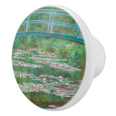Die japanische Brücke Claude Monet Fine Art Keramikknauf (Rechts)