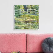 Die japanische Brücke Claude Monet Fine Art Leinwanddruck (Insitu (Wohnzimmer))