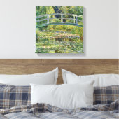 Die japanische Brücke Claude Monet Fine Art Leinwanddruck (Insitu (Schlafzimmer))