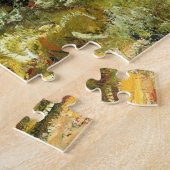 Die japanische Brücke Claude Monet Fine Art Puzzle (Seite)