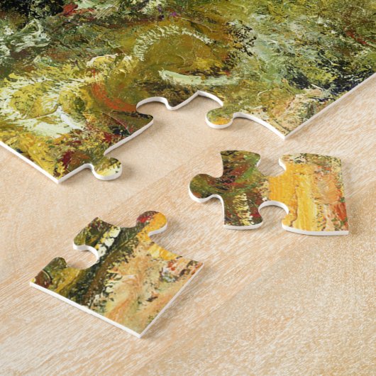 Die japanische Brücke Claude Monet Fine Art Puzzle (Seite)