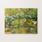 Die japanische Brücke Claude Monet Fine Art Puzzle (Horizontal)
