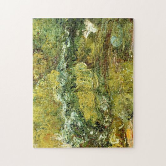 Die japanische Brücke Claude Monet Fine Art Puzzle (Vertikal)