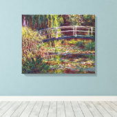 Die japanische Brücke Claude Monet Gemälde Leinwanddruck (Insitu (Holzboden))