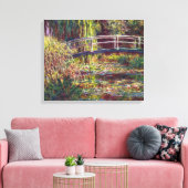 Die japanische Brücke Claude Monet Gemälde Leinwanddruck (Insitu (Wohnzimmer))