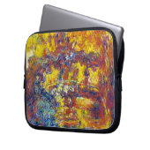 Die japanische Brücke Claude Monet Laptopschutzhülle (Vorderseite Links)