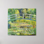 Die japanische Brücke - Claude Monet Leinwanddruck (Vorderseite)