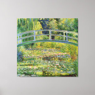 Die japanische Brücke - Claude Monet Leinwanddruck