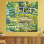 Die japanische Brücke - Claude Monet Leinwanddruck (Insitu (Wohnzimmer))