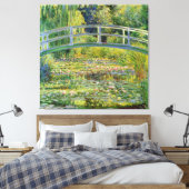 Die japanische Brücke - Claude Monet Leinwanddruck (Insitu (Schlafzimmer))