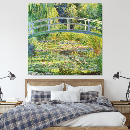 Die japanische Brücke - Claude Monet Leinwanddruck (Insitu (Schlafzimmer))