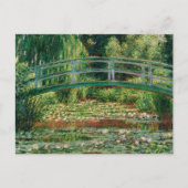 Die japanische Brücke | Claude Monet Postkarte (Vorderseite)