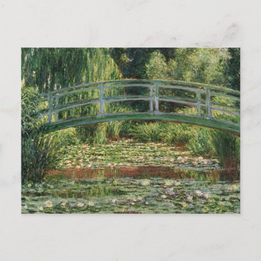 Die japanische Brücke | Claude Monet Postkarte (Vorderseite)