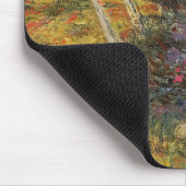 Die japanische Brücke oder der Lily Pond | Landsca Mousepad (Ecke)