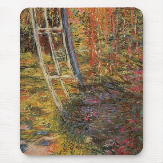 Die japanische Brücke oder der Lily Pond | Landsca Mousepad (Vorne)