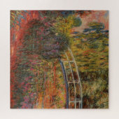 Die japanische Brücke oder der Lily Pond | Landsca Puzzle (Horizontal)