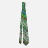 Die japanische Brücke von Claude Monet Krawatte (Rückseite)