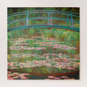 Die japanische Brücke von Claude Monet Puzzle