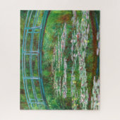 Die japanische Brücke von Claude Monet Puzzle (Vertikal)