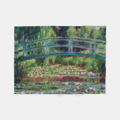 Die japanische Brücke (Water-Lily Pond), Monet Fleecedecke (Vorderseite (Horizontal))