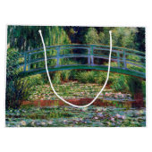 Die japanische Brücke (Water-Lily Pond), Monet Große Geschenktüte (Rückseite)
