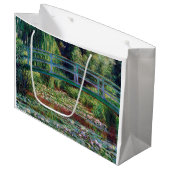 Die japanische Brücke (Water-Lily Pond), Monet Große Geschenktüte (Vorderseite Schrägansicht)