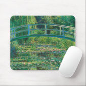 Die japanische Brücke (Water-Lily Pond), Monet Mousepad (Mit Mouse)