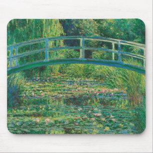 Die japanische Brücke (Water-Lily Pond), Monet Mousepad