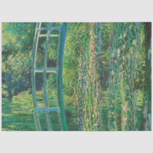 Die Japanische Brücke (Water-Lily Pond), Monet Seidenpapier